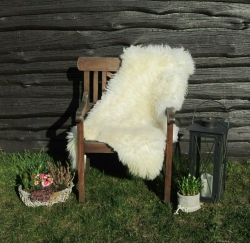 Natur Merino Lammfell Schaffell weiß
