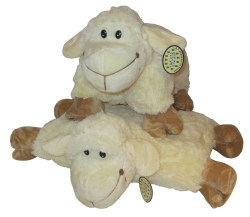 2in1 Kuschelkissen Kuscheltier Schaf Plüschtier Kissen